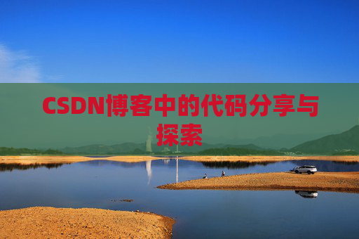 CSDN博客中的代码分享与探索